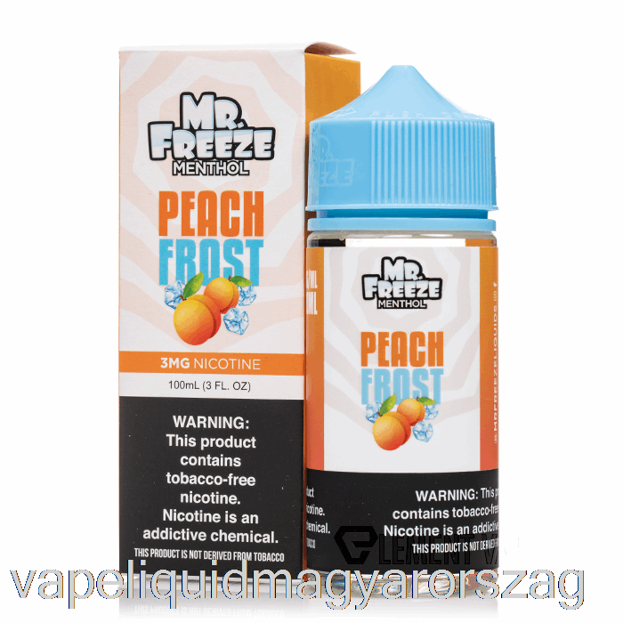 Barack Frost - Mr Fagyasztás - 100ml 6mg Vape E Cigi